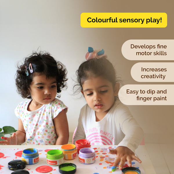 Finger Paints - Dip and Paint (3 years+) I Pack of 5