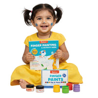 Finger Painting Activity Book, Art & Craft Kit (3+ Years)