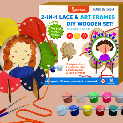 DIY Photo Frame Art & Craft Kit for Kids ( 5–12 years)