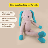 Soft Plush Knitted Oreo Cuddly Toy (1 Years+)