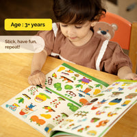 #Farm Friends Sticker Book  (200+ stickers) - 3 years+