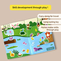Jungle Friends Sticker Book -180+ stickers (3+ years)