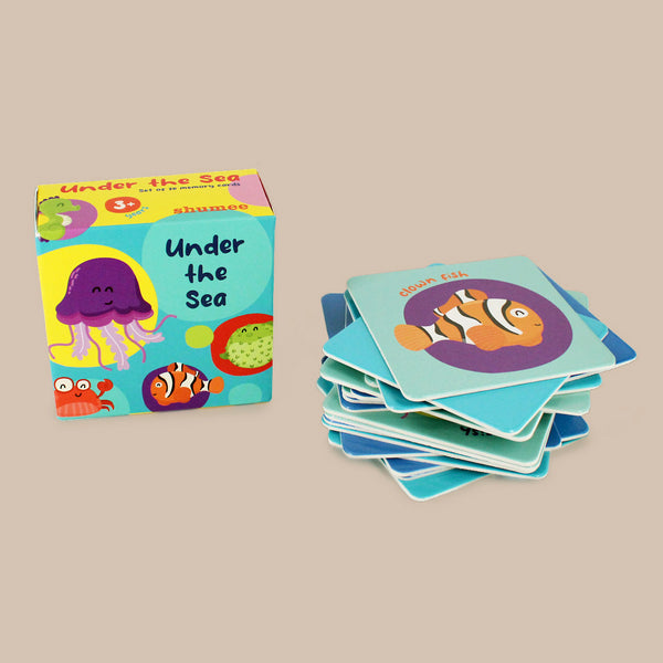 Under The Sea Memory Card Game - 3 Years+