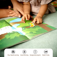 Jungle Friends Sticker Book -180+ stickers (3+ years)