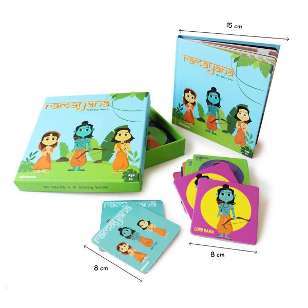 Ramayana Memory Game and Picture Book Set (4 Years+)