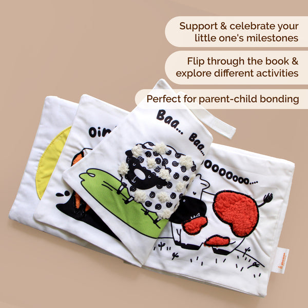 Baby's First Book Soft Sensory Cloth Book (0+ Years)