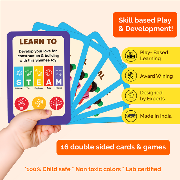 Wooden Tool Kit – 45 Piece Role Play Construction Set for Kids (Ages 3-8)