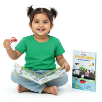Vehicles Themed Sticker Book -160+ stickers (3+ years)