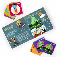 Krishna Set Combo - Peg Dolls, Memory Cards & Story Books (4+ Years)