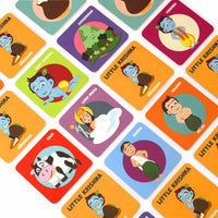 Krishna Set Combo - Peg Dolls, Memory Cards & Story Books (4+ Years)