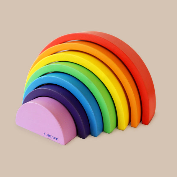 Wooden Rainbow Arch Stacker Set (2 Years+)