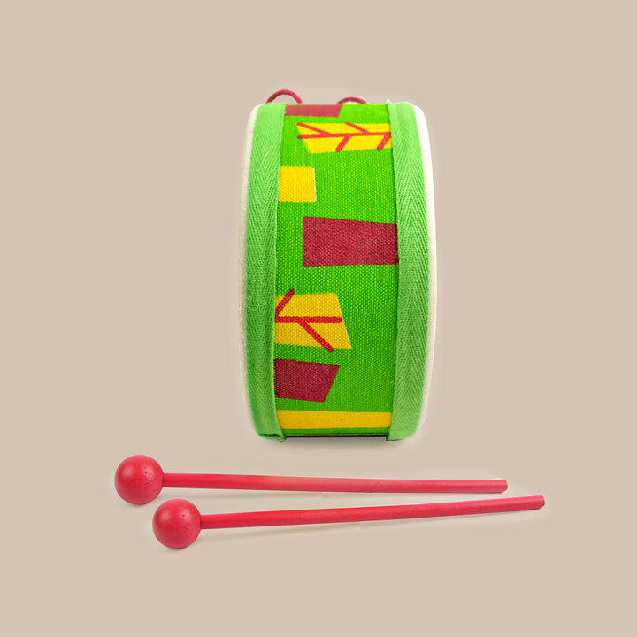 Wooden Jungle Drum - Musical Toy (1 Years+)