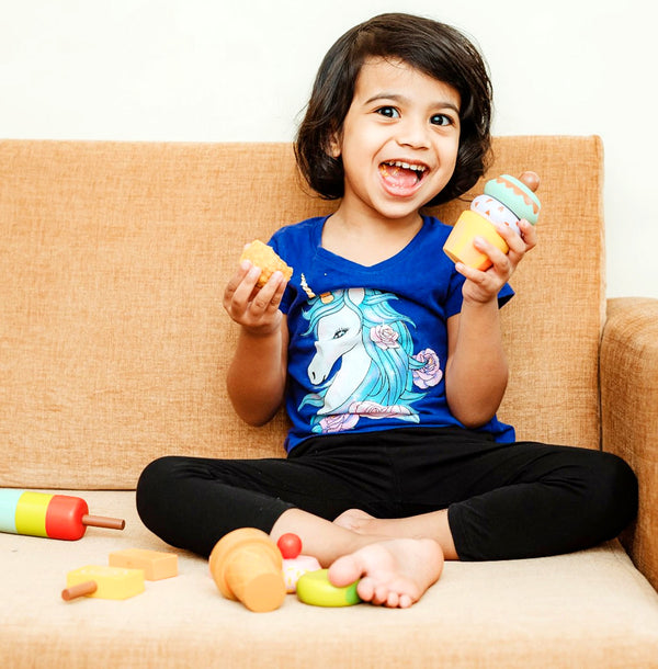 Wooden Magentic Ice cream Toy Set (3 Years+)
