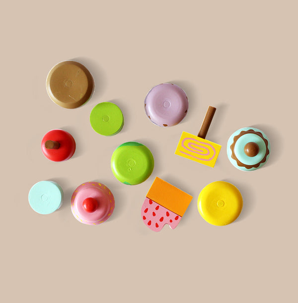 Wooden Magentic Ice cream Toy Set (3 Years+)
