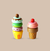 Wooden Magentic Ice cream Toy Set (3 Years+)