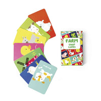 🎁 Farm Snap Card Game - (3 Years+)