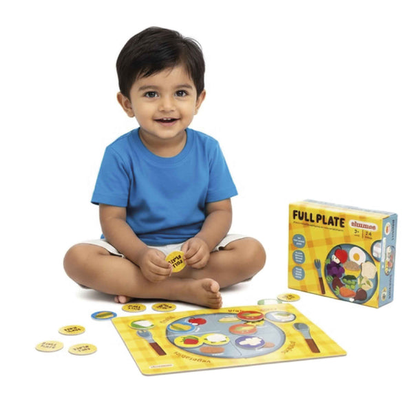 Double-Sided Board Game For Toddlers (3+ Years)