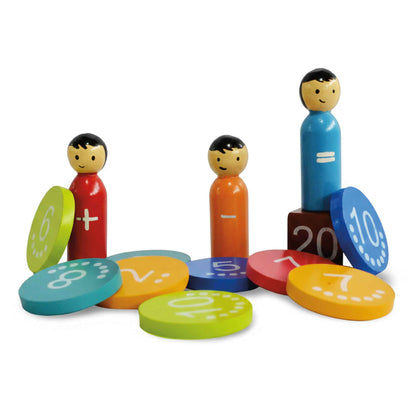Wooden Number Friends Math Learning Kit (3 Years+)