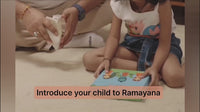 Wooden Ramayana Play Set - Peg Dolls, Picture Book, Memory Cards & Snap Cards (3+ Years)