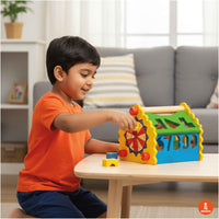 Wooden Shape & Number Sorter House Toy (1+ Years)