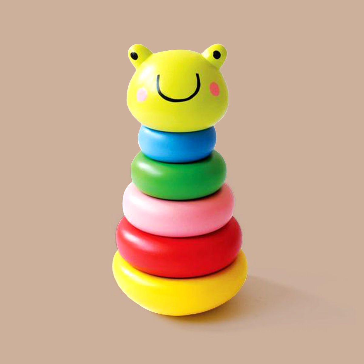 Stacka Frog Stacking Toys: Buy Wooden Rainbow Stacking Toy Online in India – Shumee
