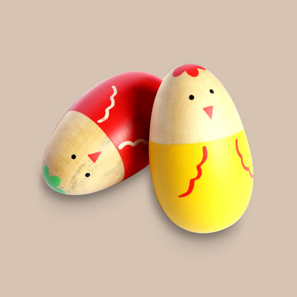 Egg shakers for babies preschoolers and toddlers - musical toys