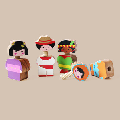 Globetrotter Twistees Set  - 2 Years+