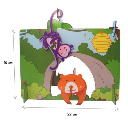 DIY Forest Friends 3D Activity Box (5-8 years)
