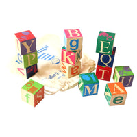 wooden alphabet blocks