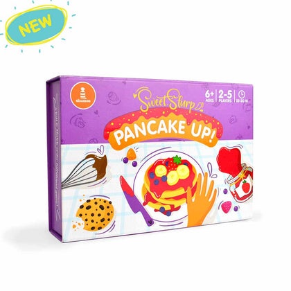 Sweet-slurrp Pancake Up - Fun Family Board Game (6-8 years)