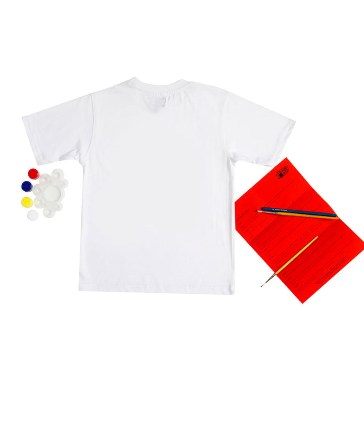 Wear My Art DIY Kit-Kids T-Shirt-Flower Stencil