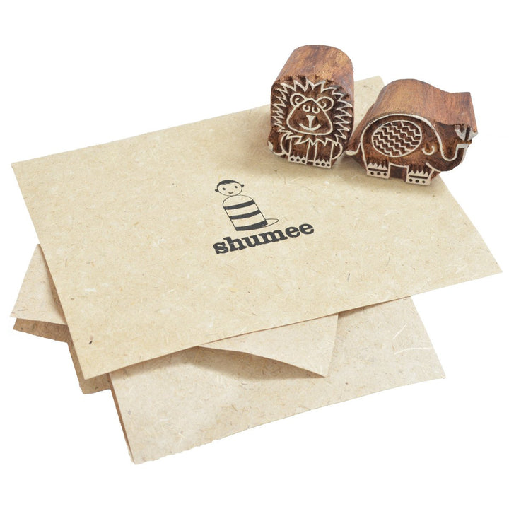 Buy Ele & Leo Wooden Stamps Set Online 