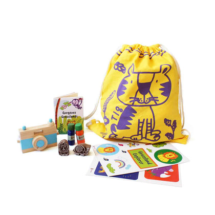 Grasslands Theme Kids Adventure Kit - Shumee