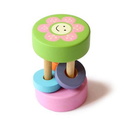 Sunny Wooden Rattle Toy for Babies