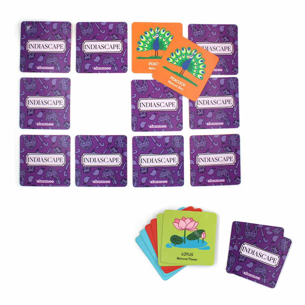Learning Memory Card Indiascape Learning Set - Memory Cards, Activity Book, and Puzzle (5 Y ...