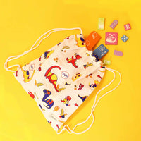 Dino Drawstring bag for Kids (3-6 years)