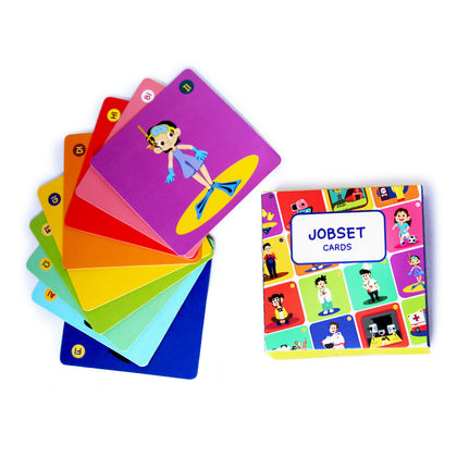 JobSet Profession Playing Cards - 40 Card Set (3 Years+)