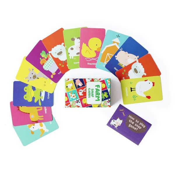 Buy Farm Snap Card Game | Educational Card Game for Kids