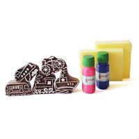 Buy Modes of Transport Wooden Stamp Set for Kids
