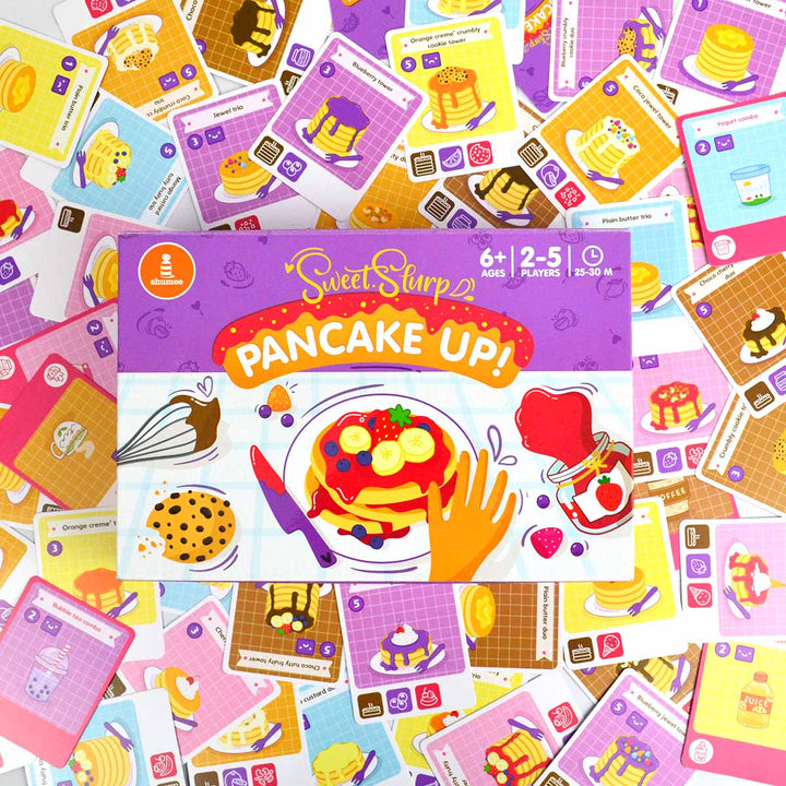 Sweet-slurrp Pancake Up - Fun Family Board Game - 6 Years+