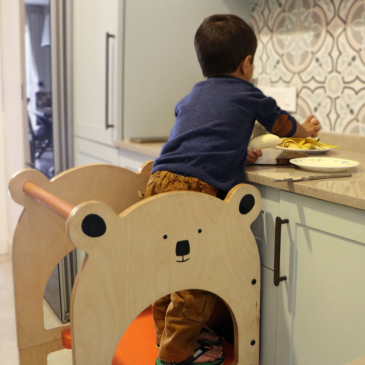 toddler kitchen learning tower