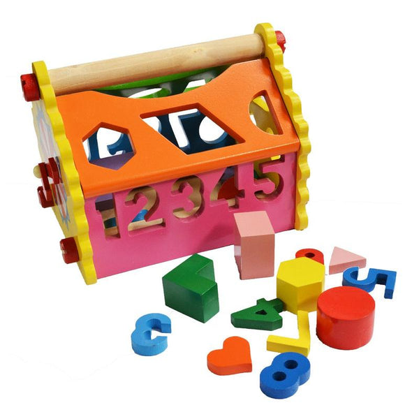 Stack & Sort Combo: Shape House + Flower Maze (1 Years+)