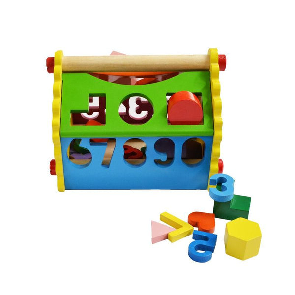 Stack & Sort Combo: Shape House + Flower Maze (1 Years+)