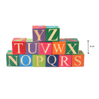 Alphabet Building Wooden Letter Blocks