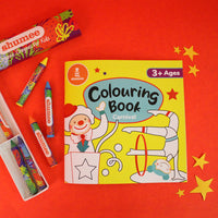 Carnival Fun DIY box and coloring book (3-8 years)