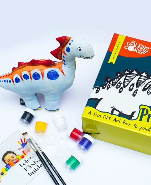 My Pet Project Dino – A DIY Art Kit For Kids - 1 Years+