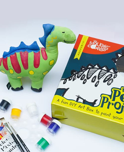 My Pet Project Dino – A DIY Art Kit For Kids