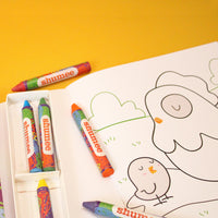 Farm Friends DIY Box and Coloring book (3-8 years)