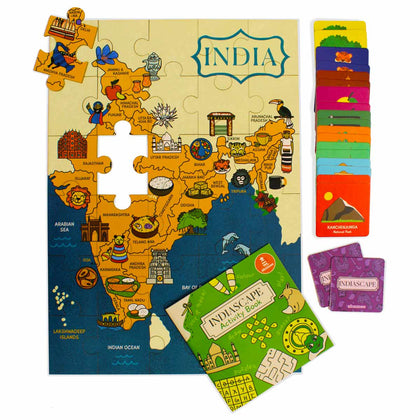 Indiascape Puzzle For Kids
