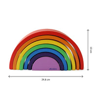 Wooden Rainbow Arch Stacker Set (2 Years+)